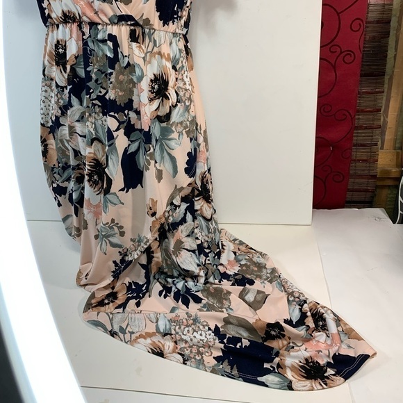 NWT Vanilla Bay Garden Gala High Low Maxi - Picture 3 of 7